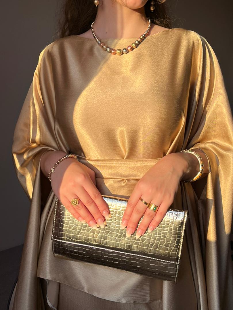 Enssemble "Mlahfa Inspo" Gold "