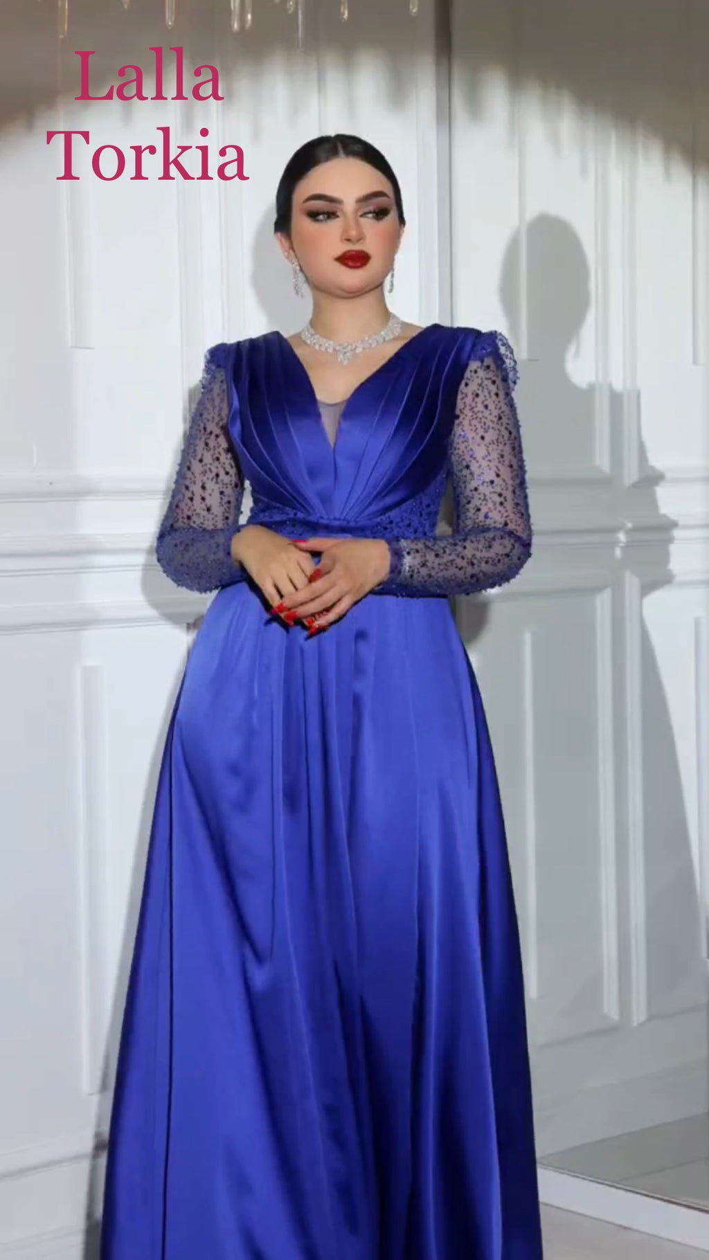 La Robe "DIVA" ( Bleu)