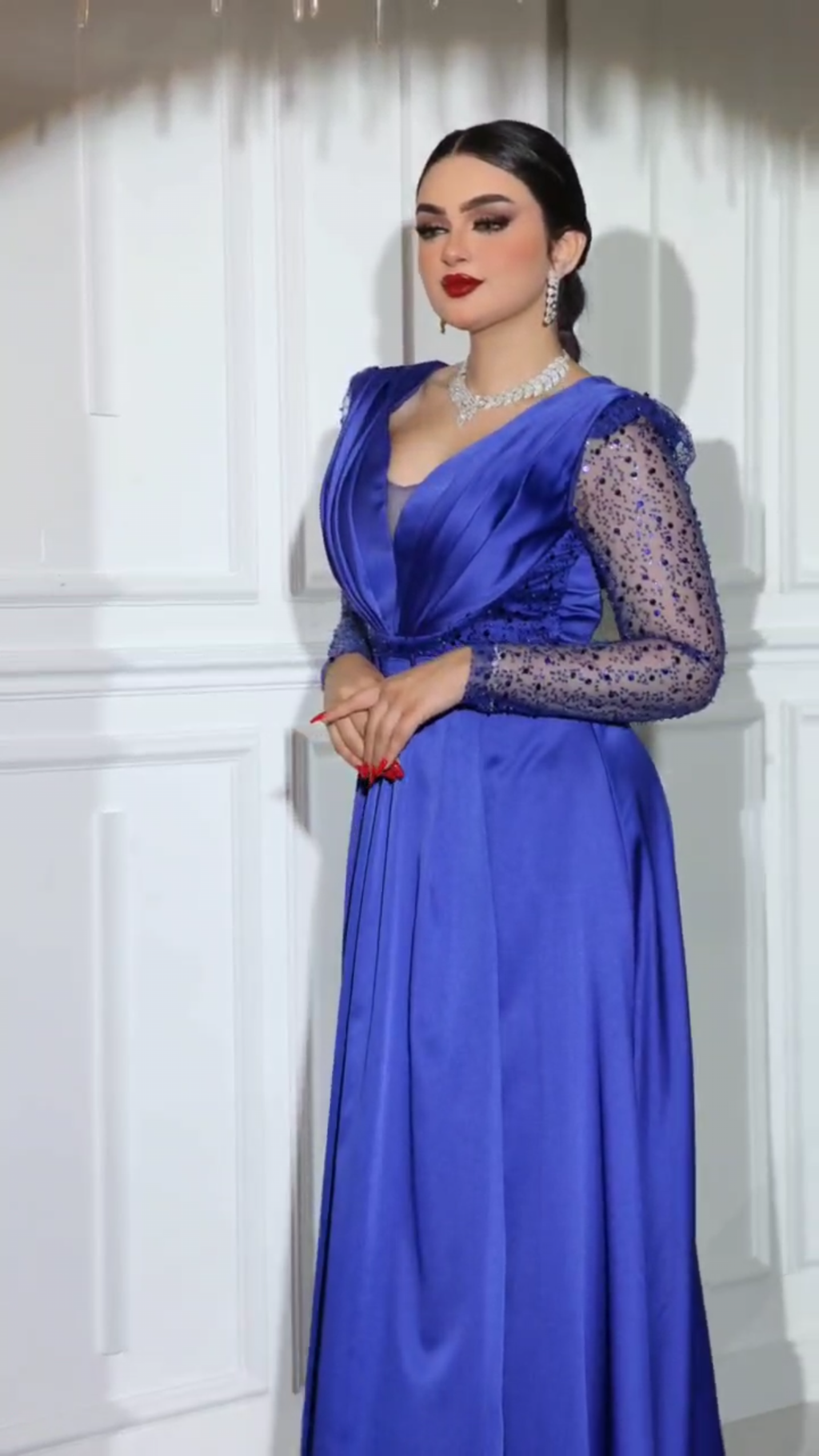 La Robe "DIVA" ( Bleu)