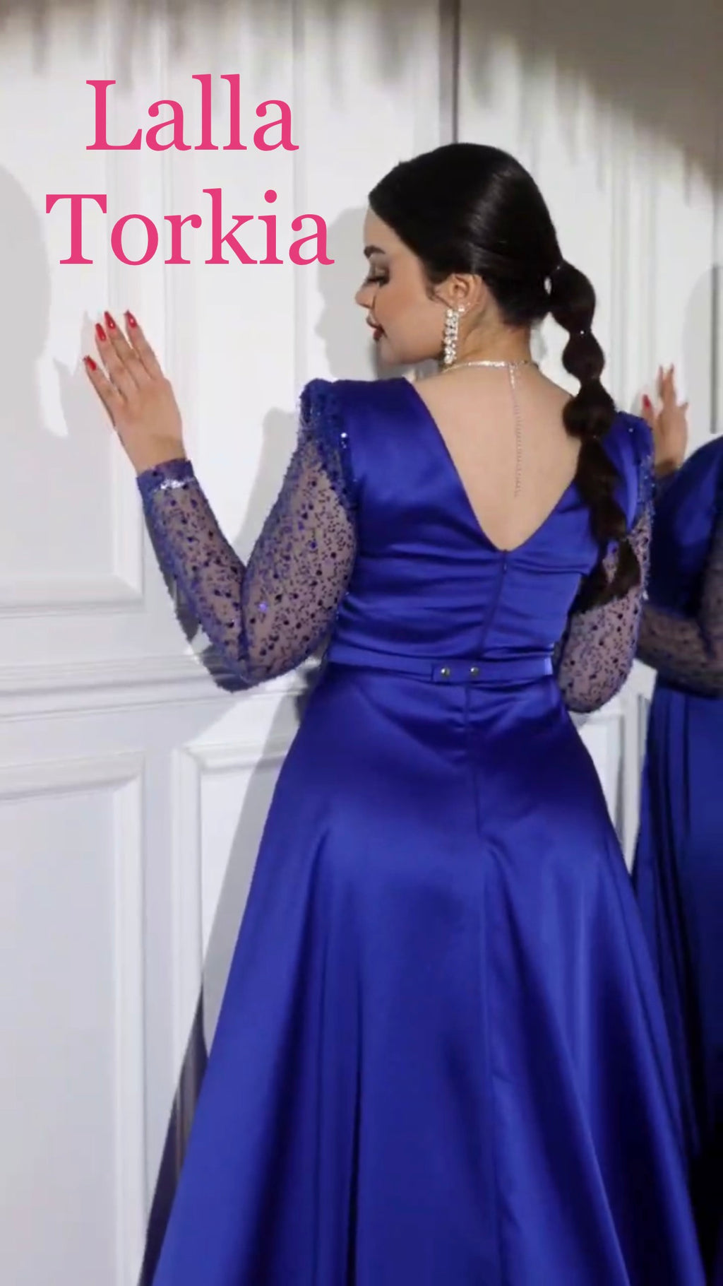 La Robe "DIVA" ( Bleu)
